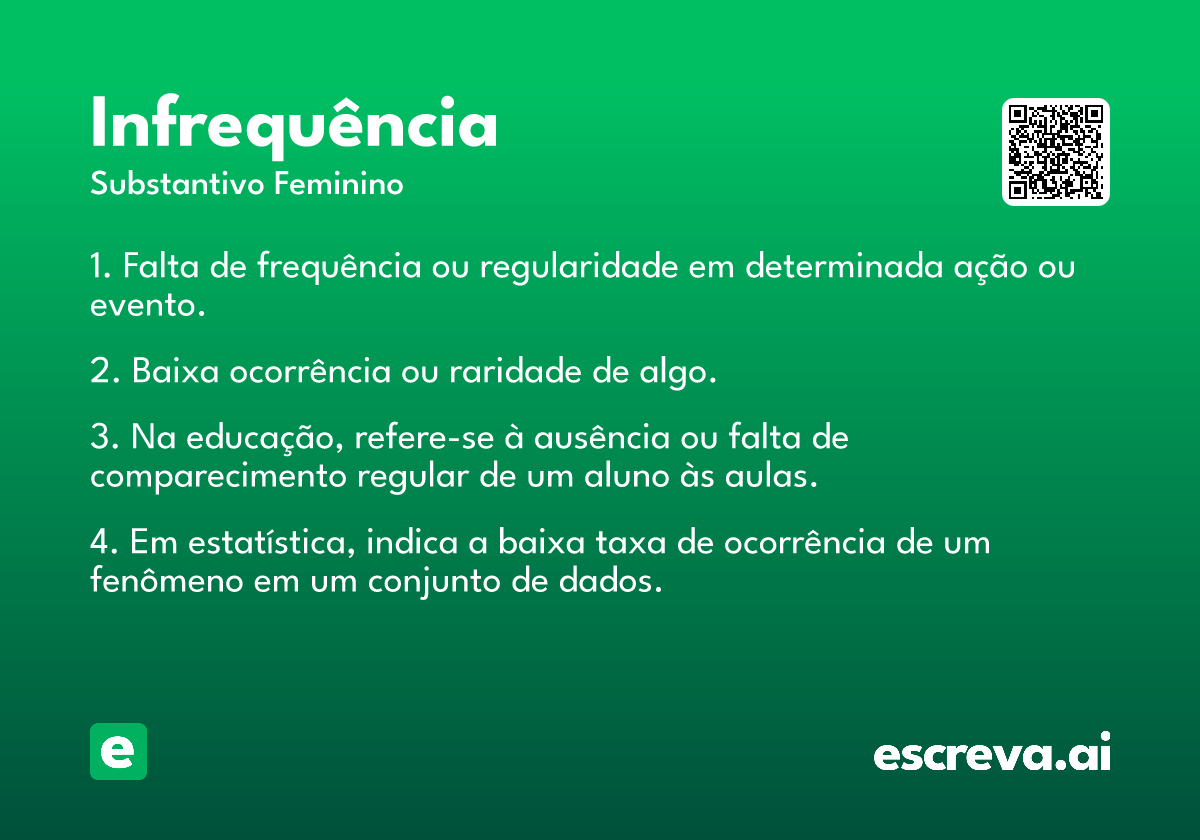 infrequência