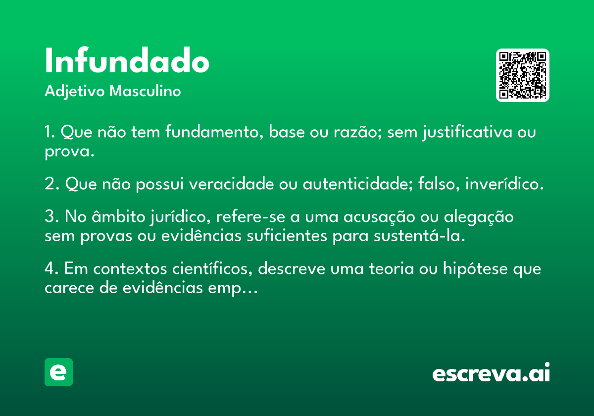 infundado