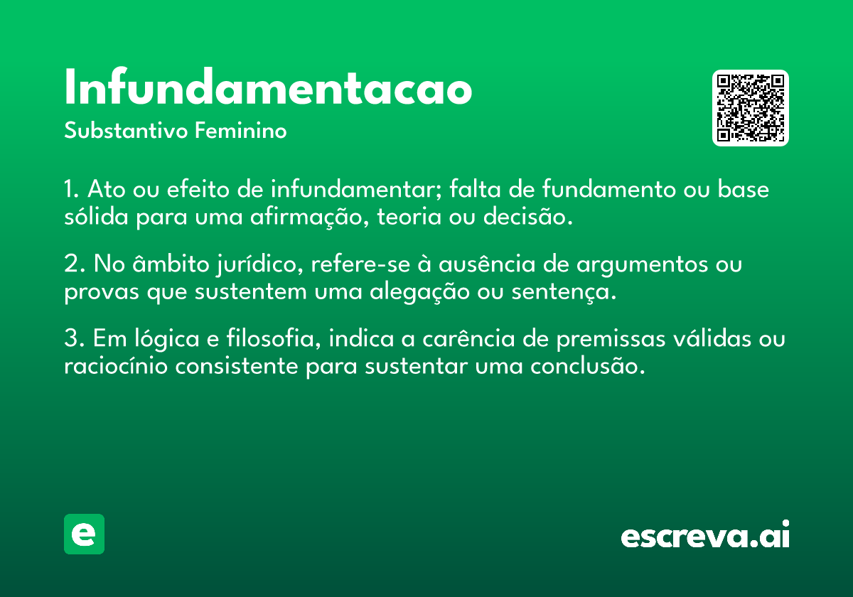 infundamentacao