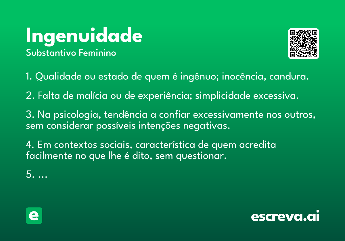 ingenuidade