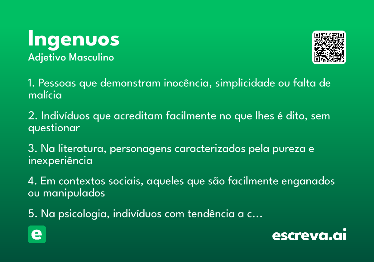 ingenuos