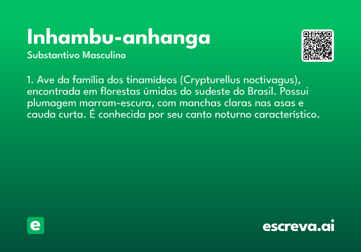 inhambu-anhanga