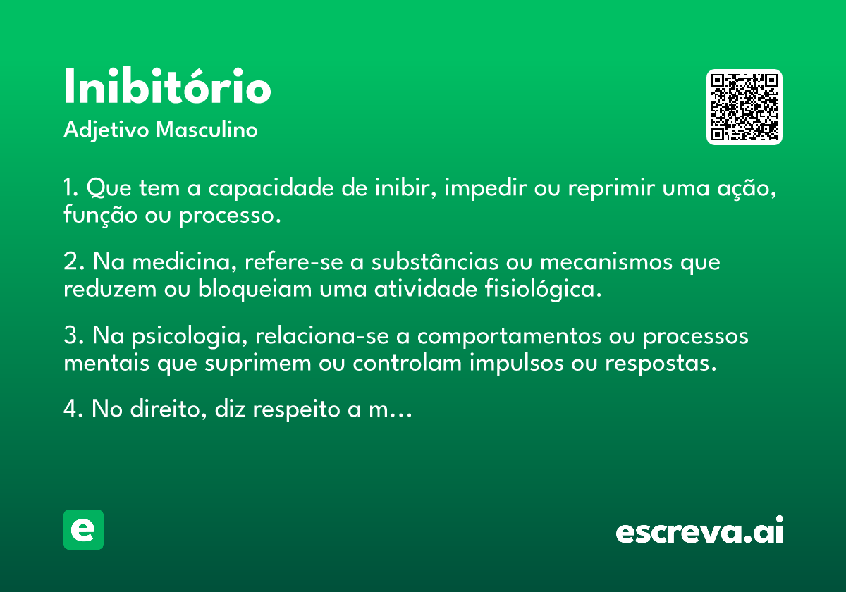 inibitório