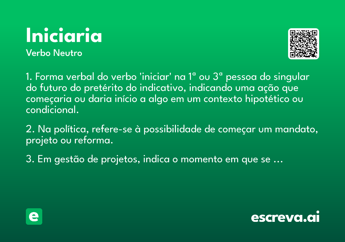 iniciaria