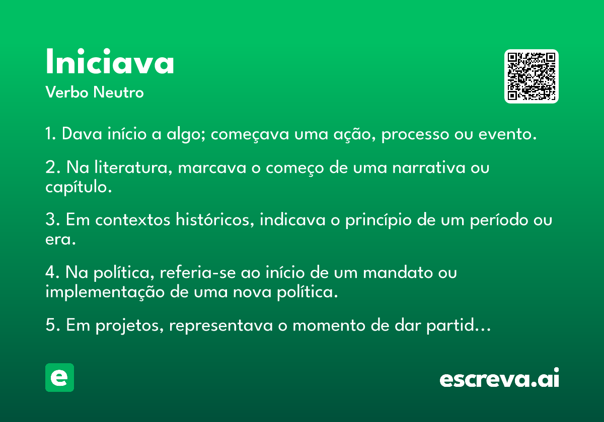 iniciava