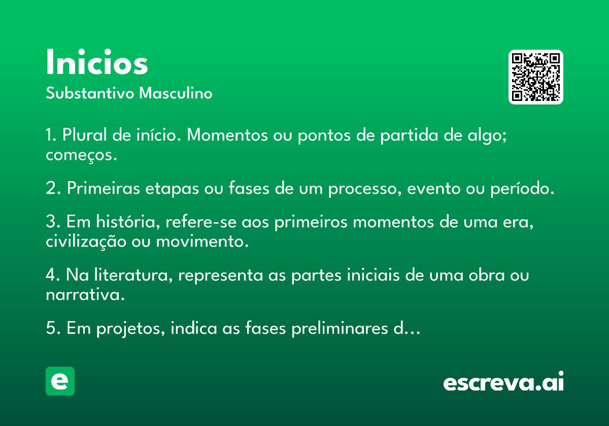 inicios