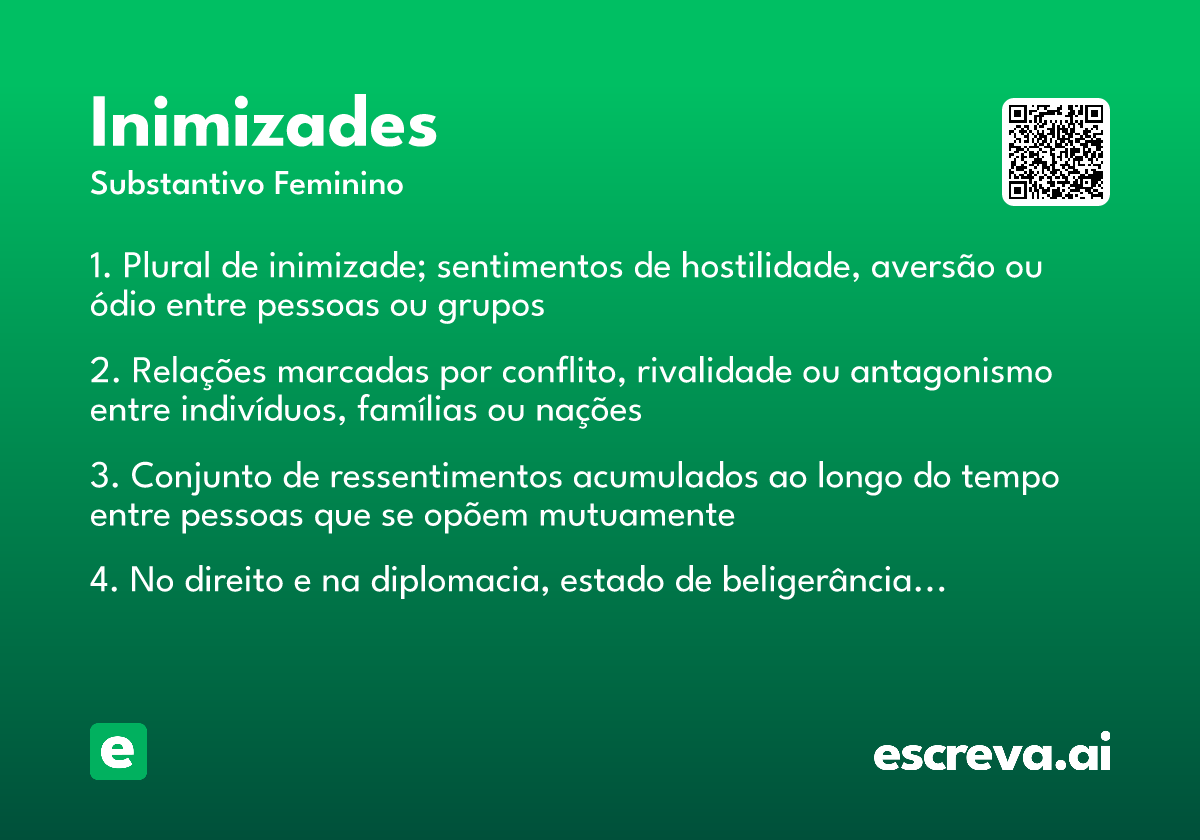 inimizades