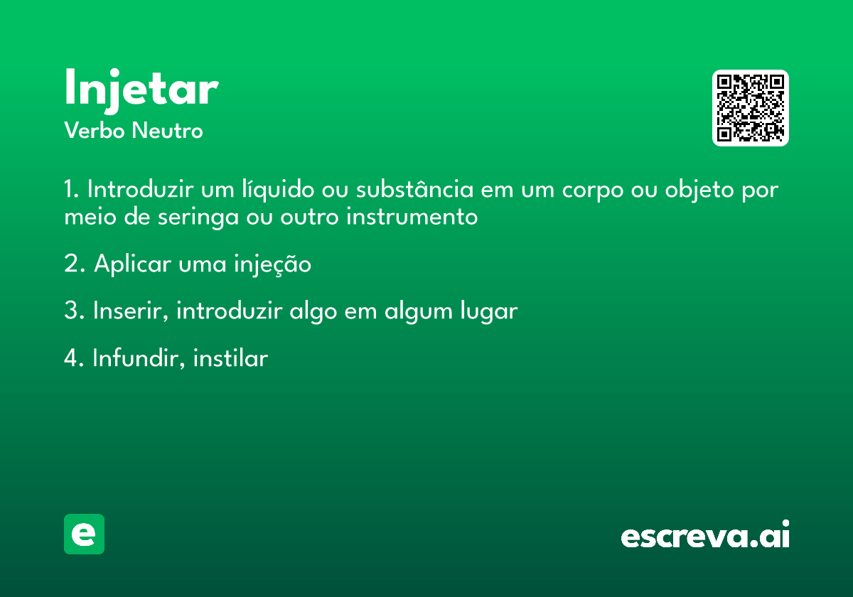 injetar