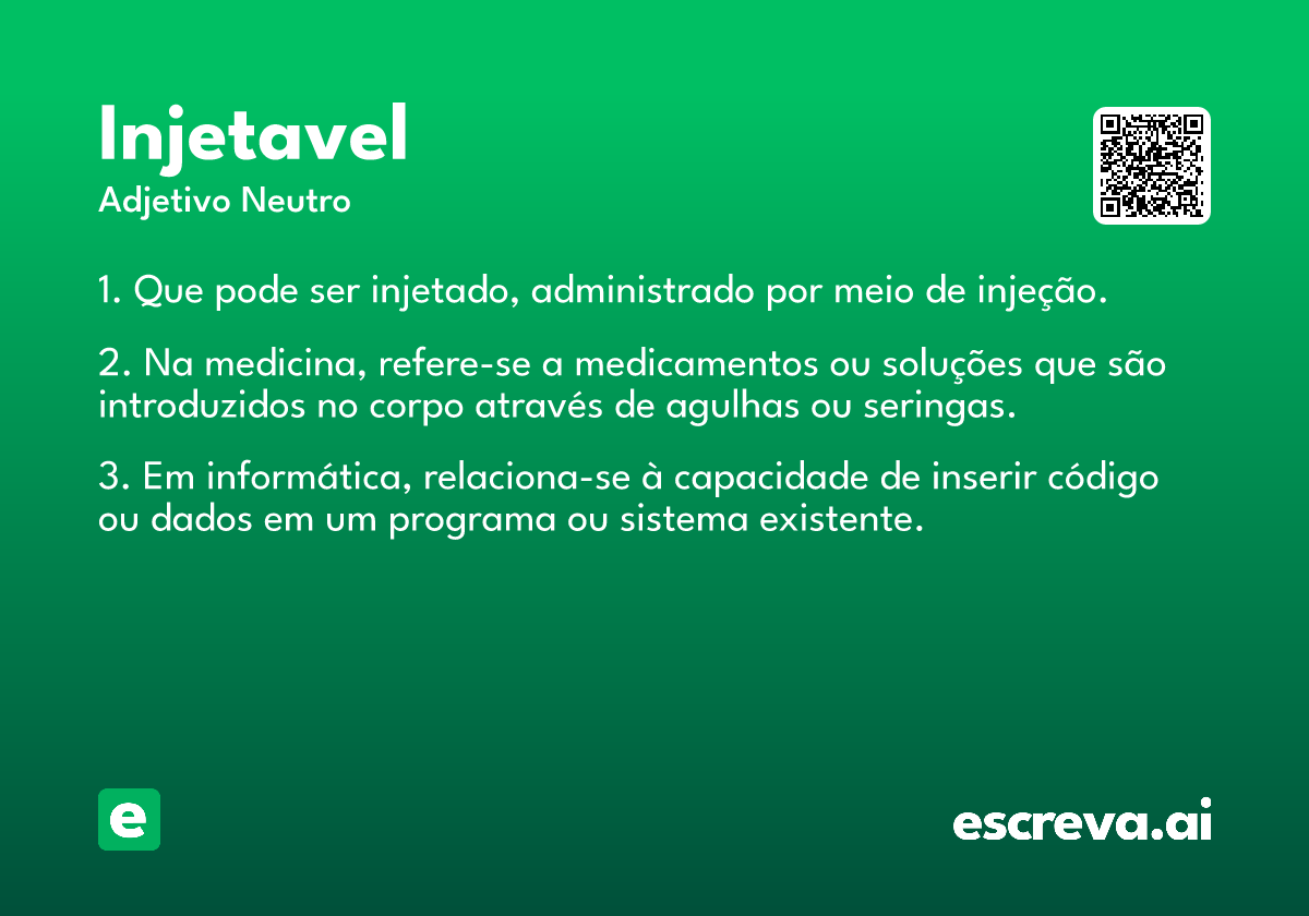 injetavel