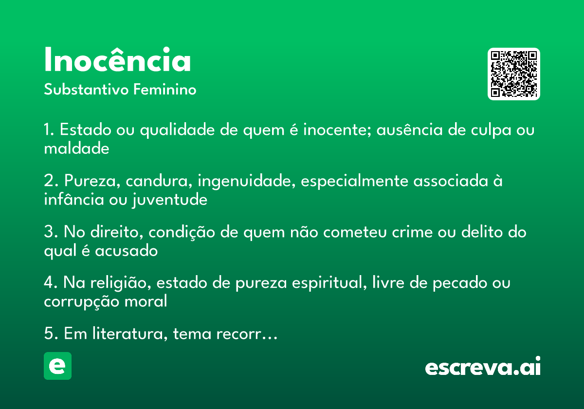inocência