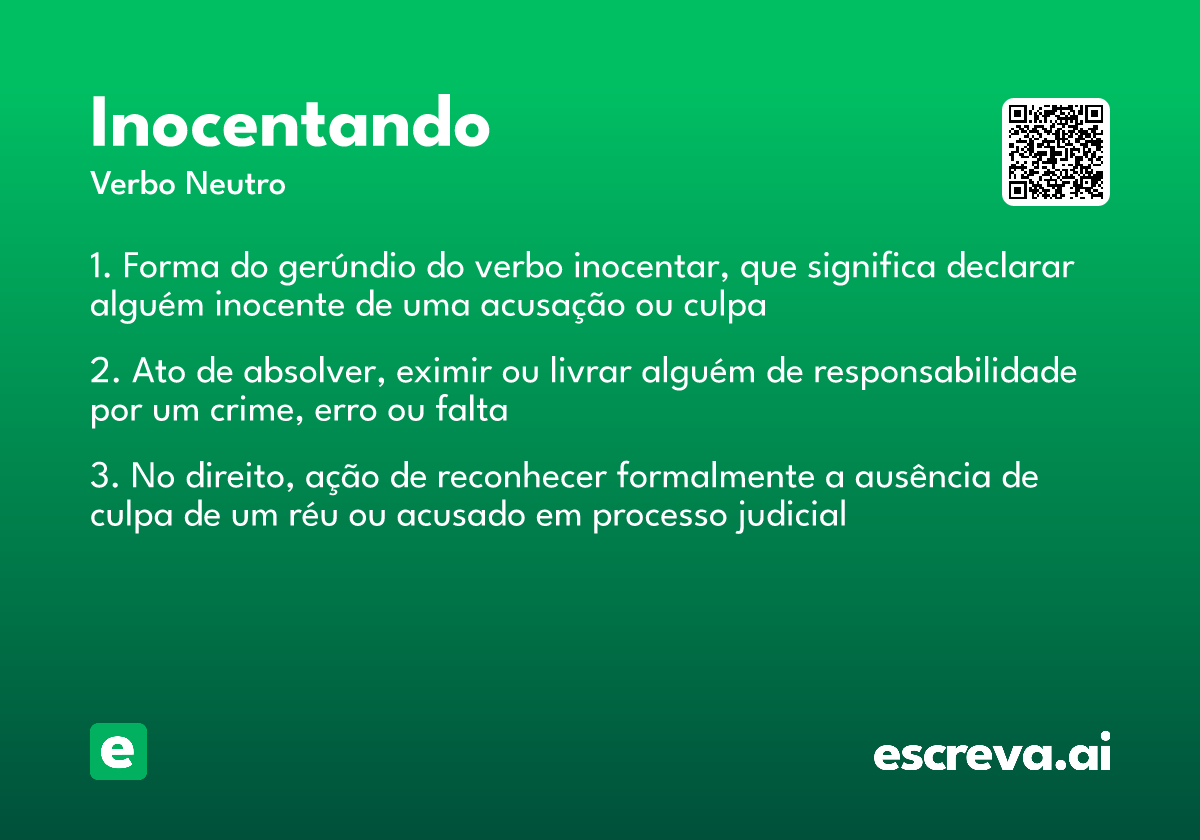 inocentando