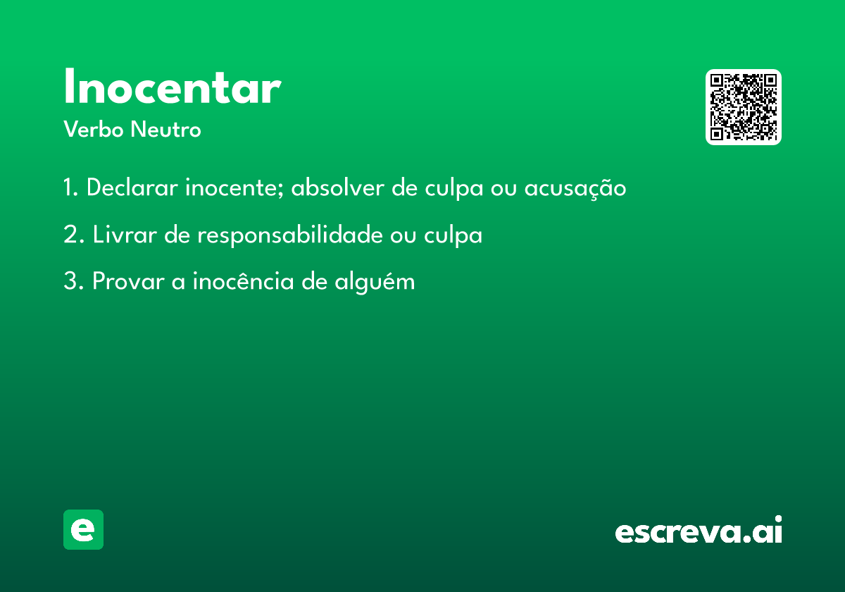 inocentar