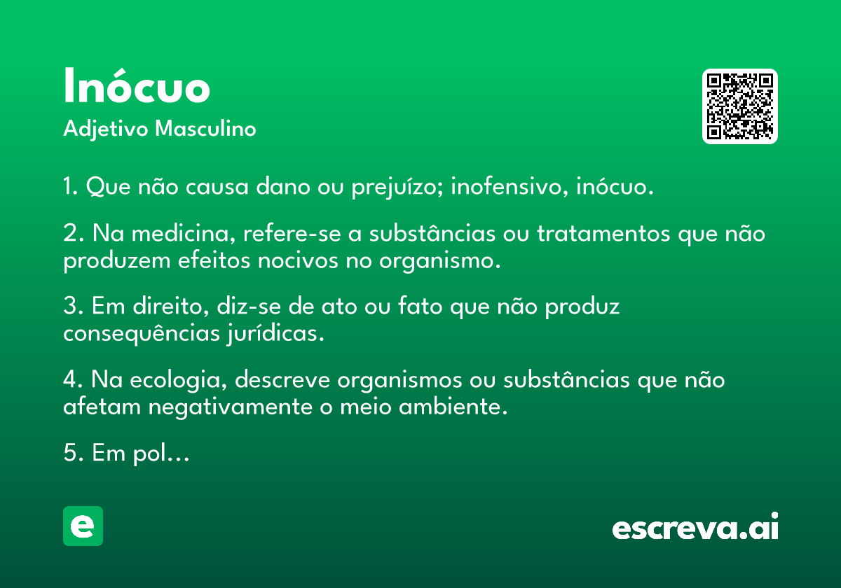 inócuo