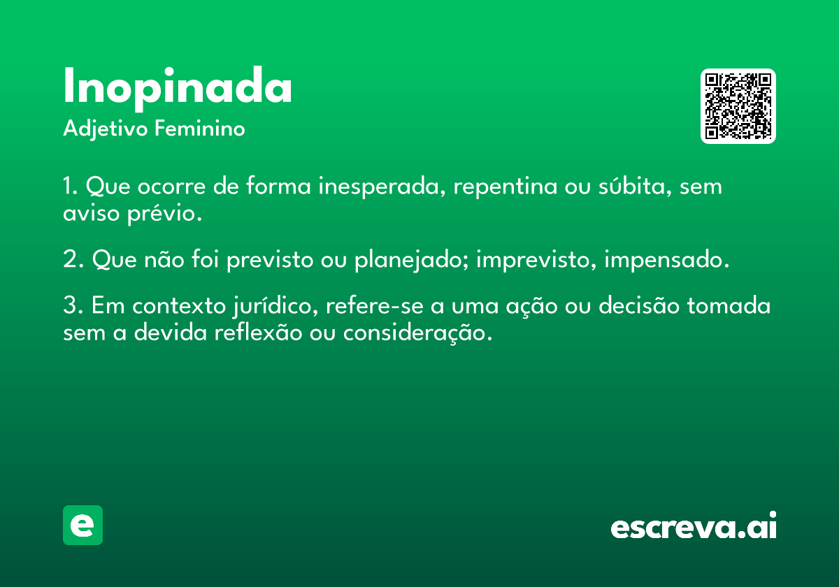 inopinada