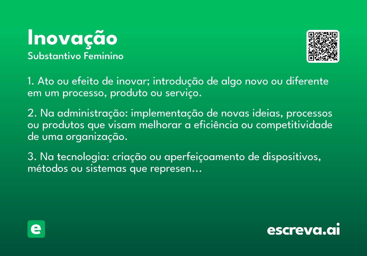 inovação