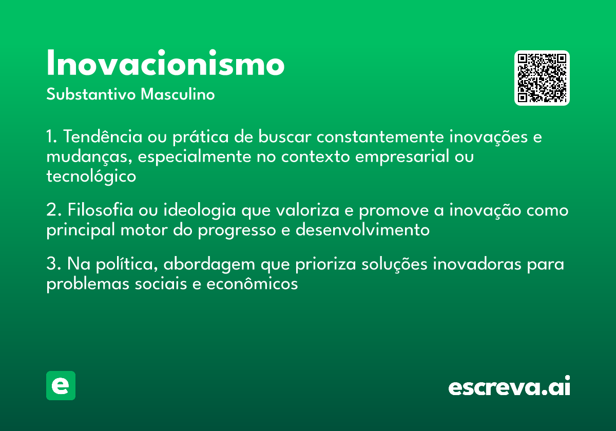 inovacionismo