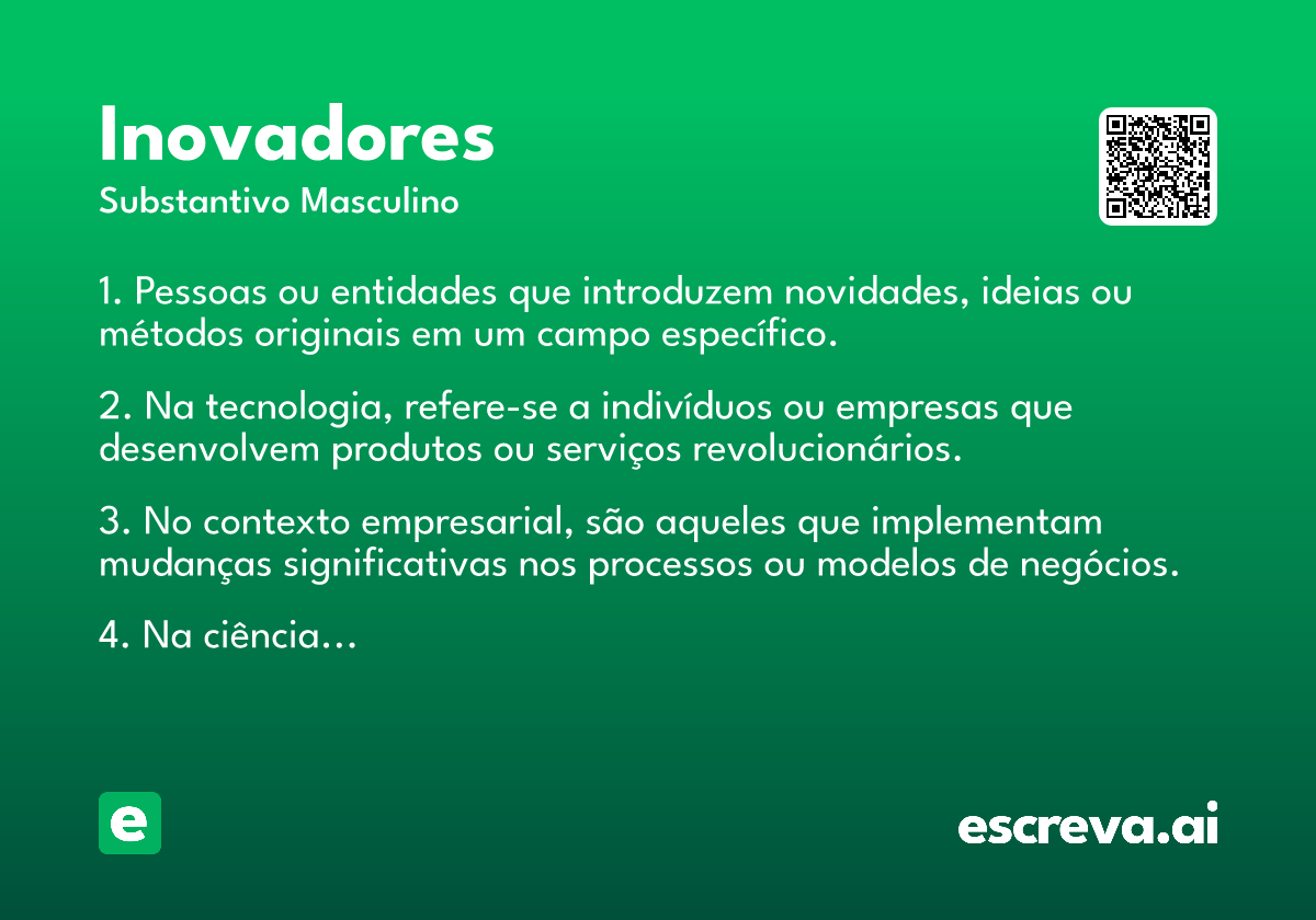 inovadores