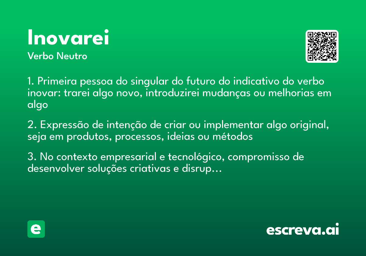 inovarei