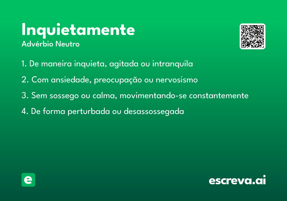 inquietamente