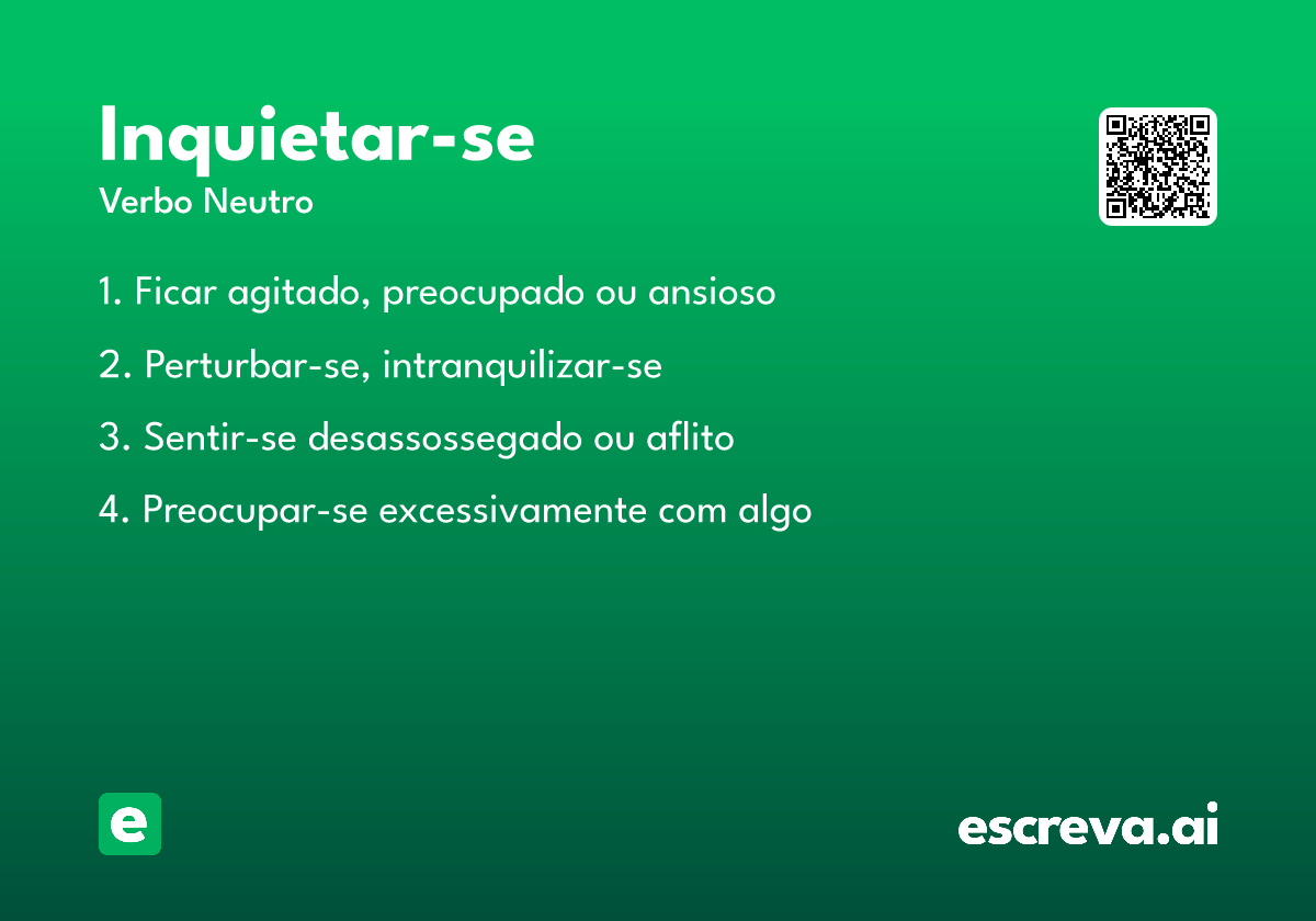 inquietar-se