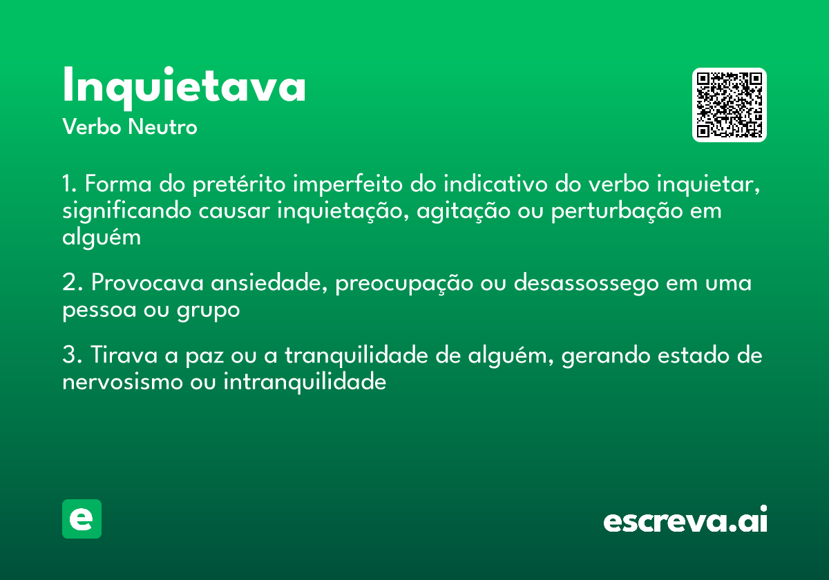 inquietava