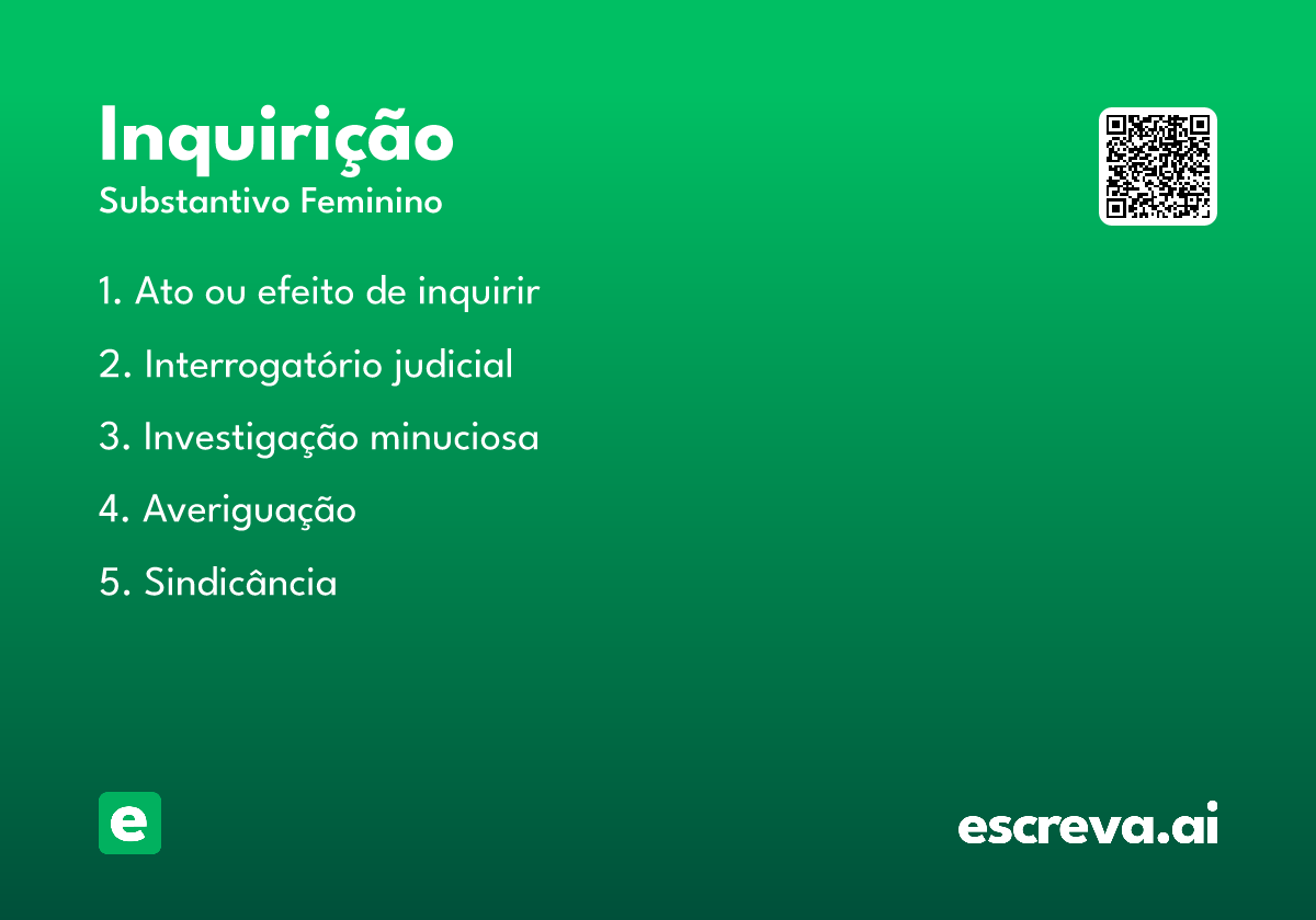 inquirição