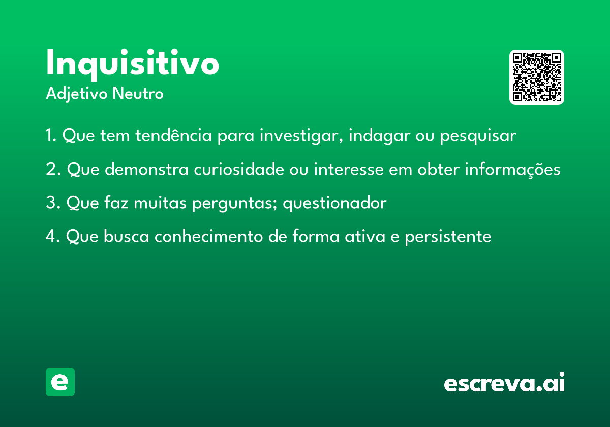 inquisitivo