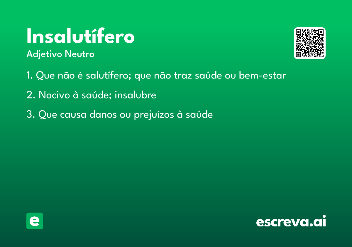 insalutífero