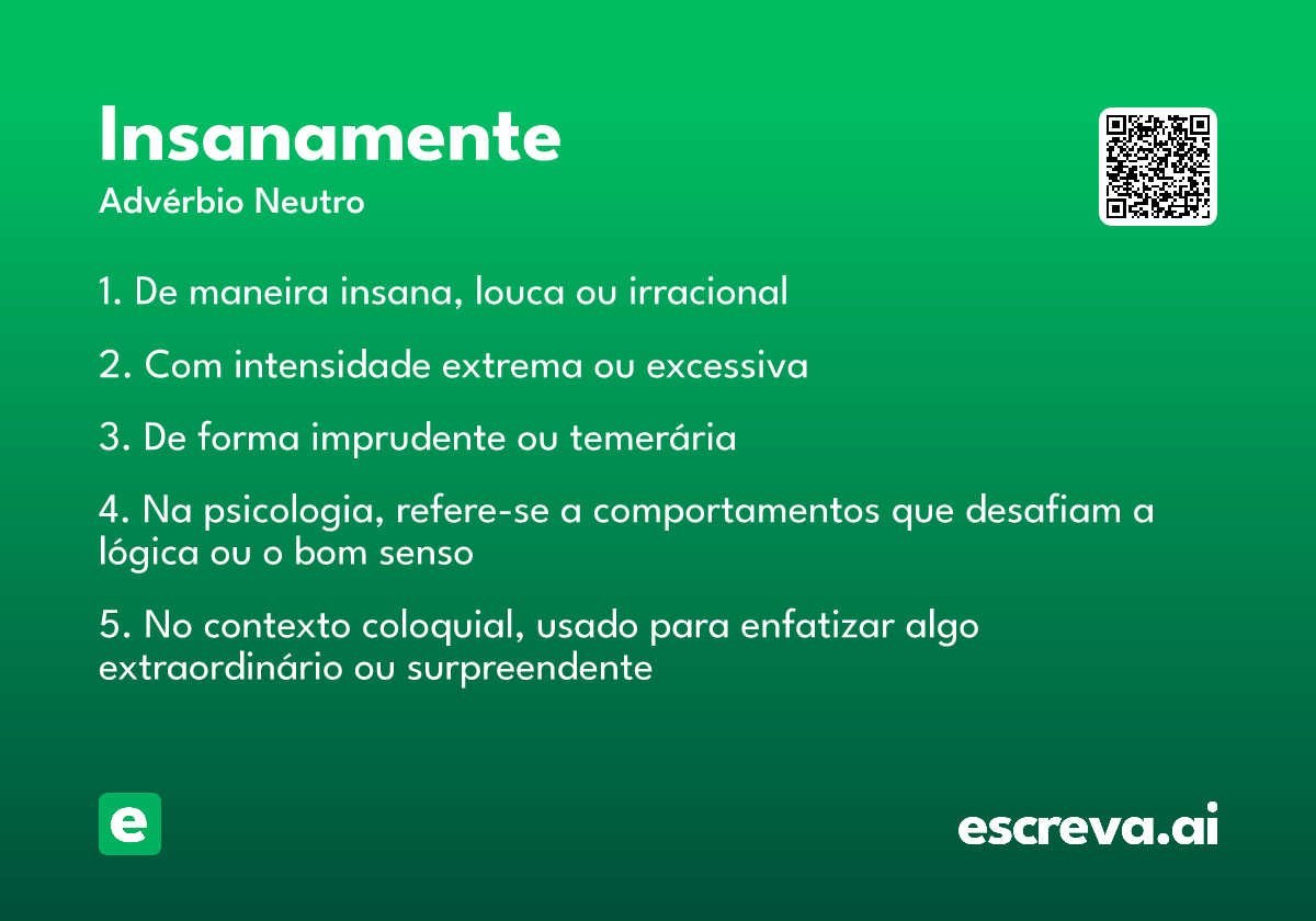 insanamente