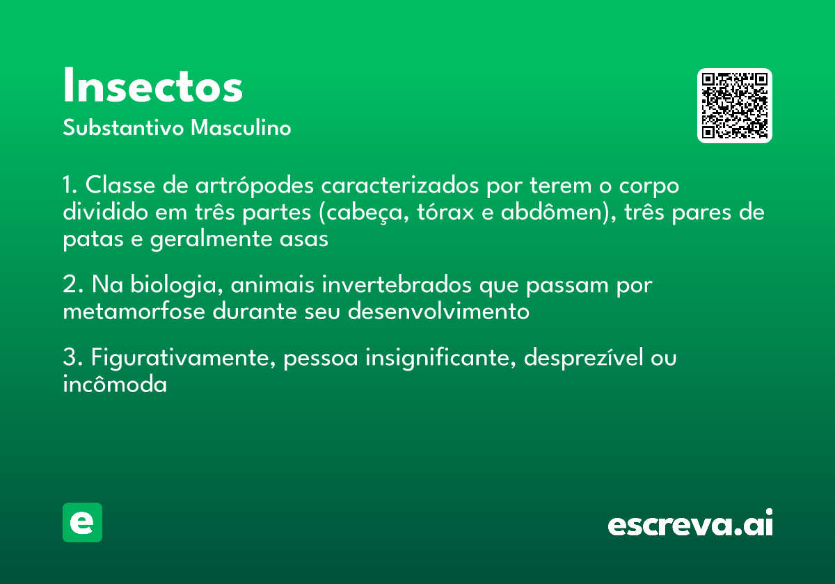 insectos