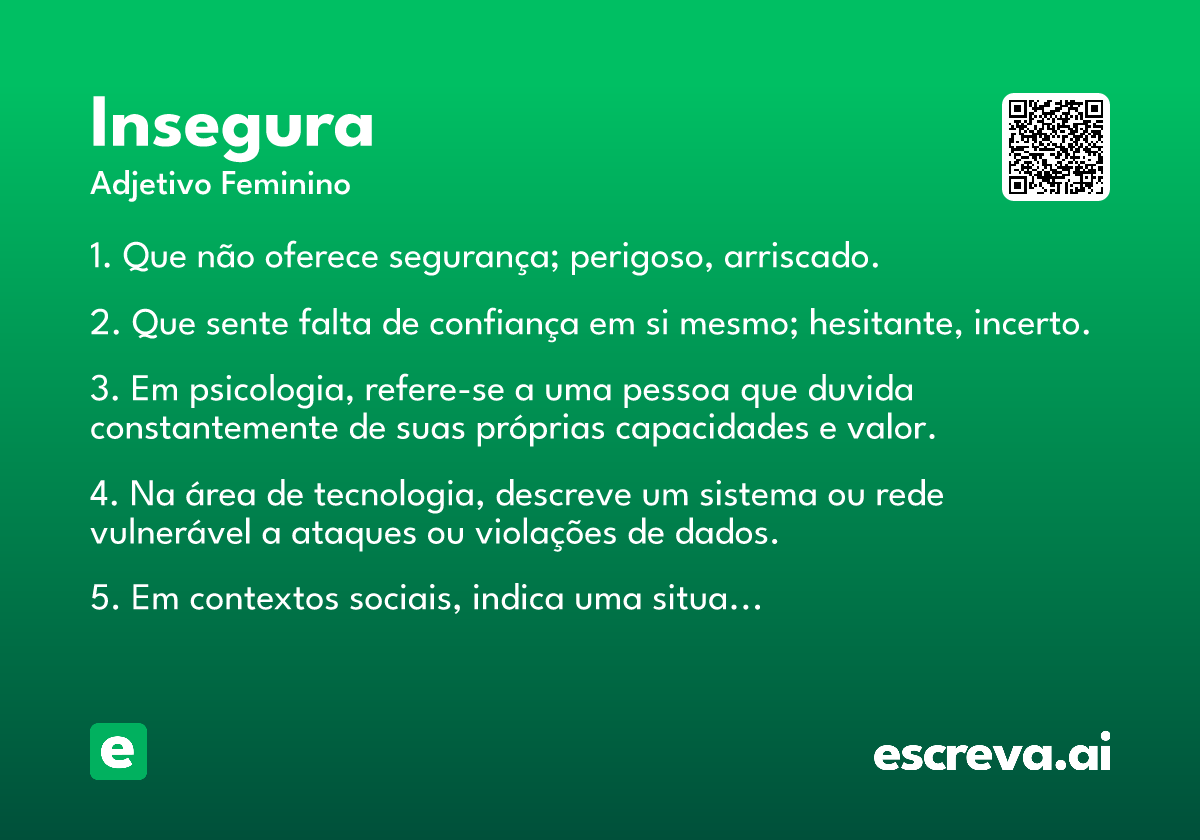 insegura