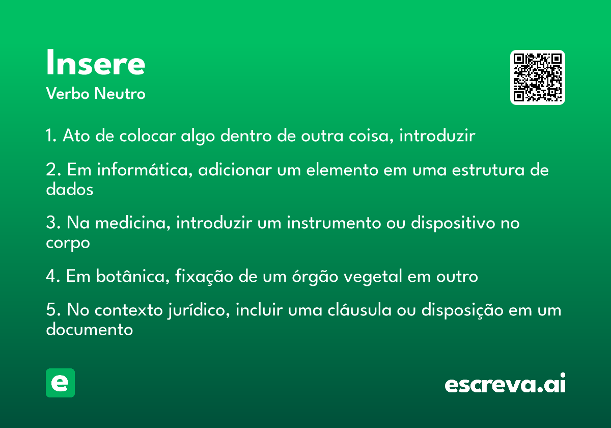 insere