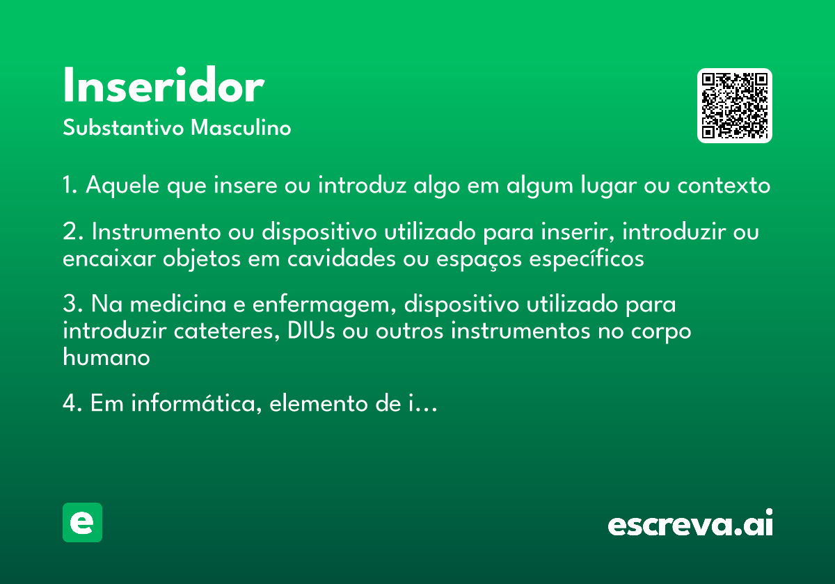 inseridor