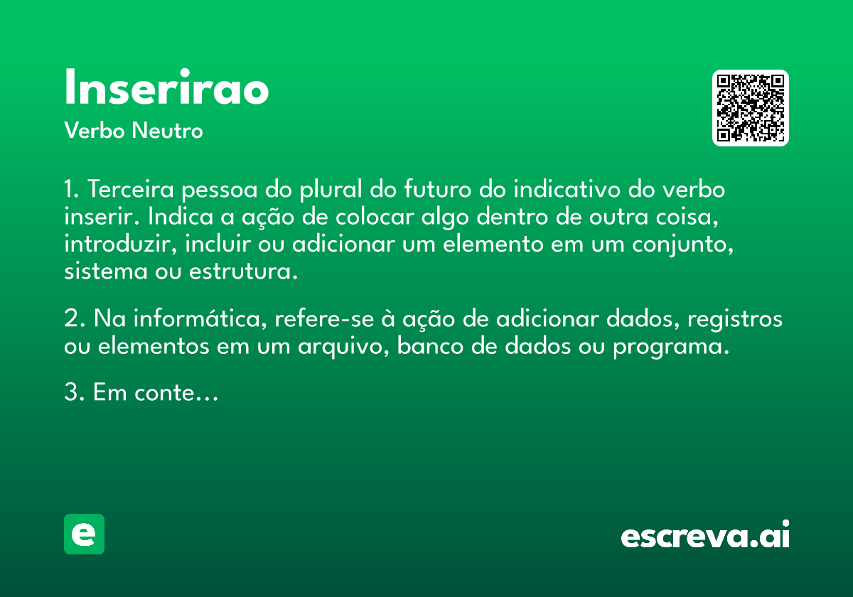 inserirao