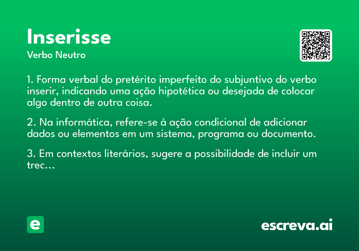 inserisse
