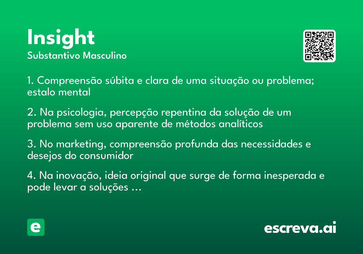 insight