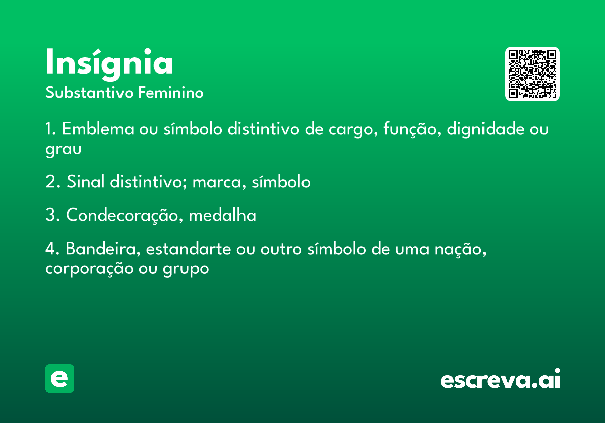 insígnia