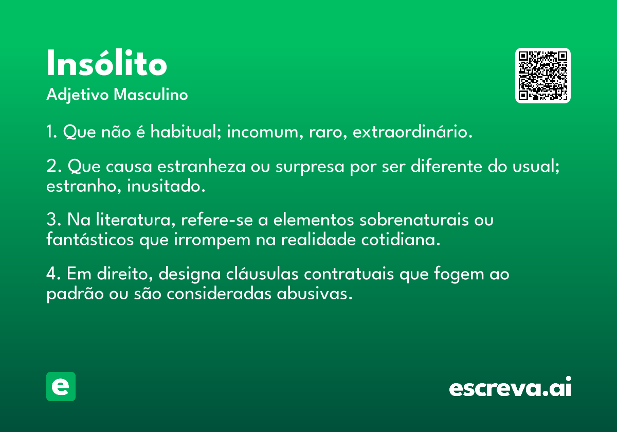 insólito