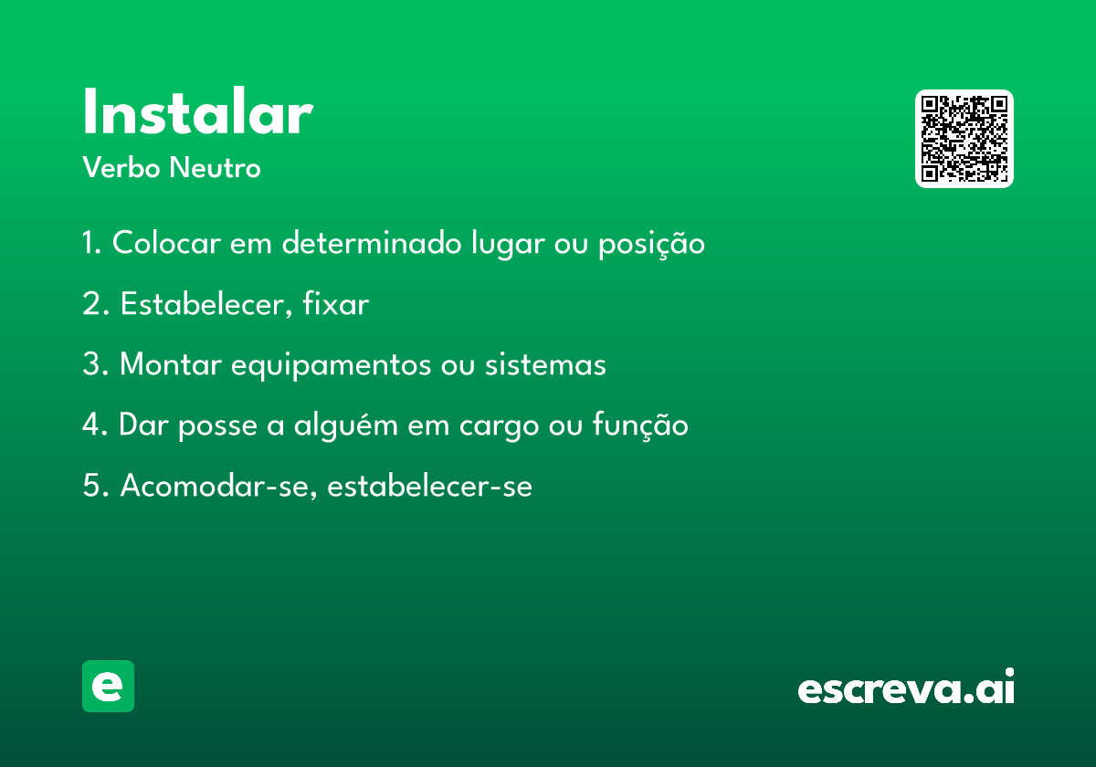 instalar