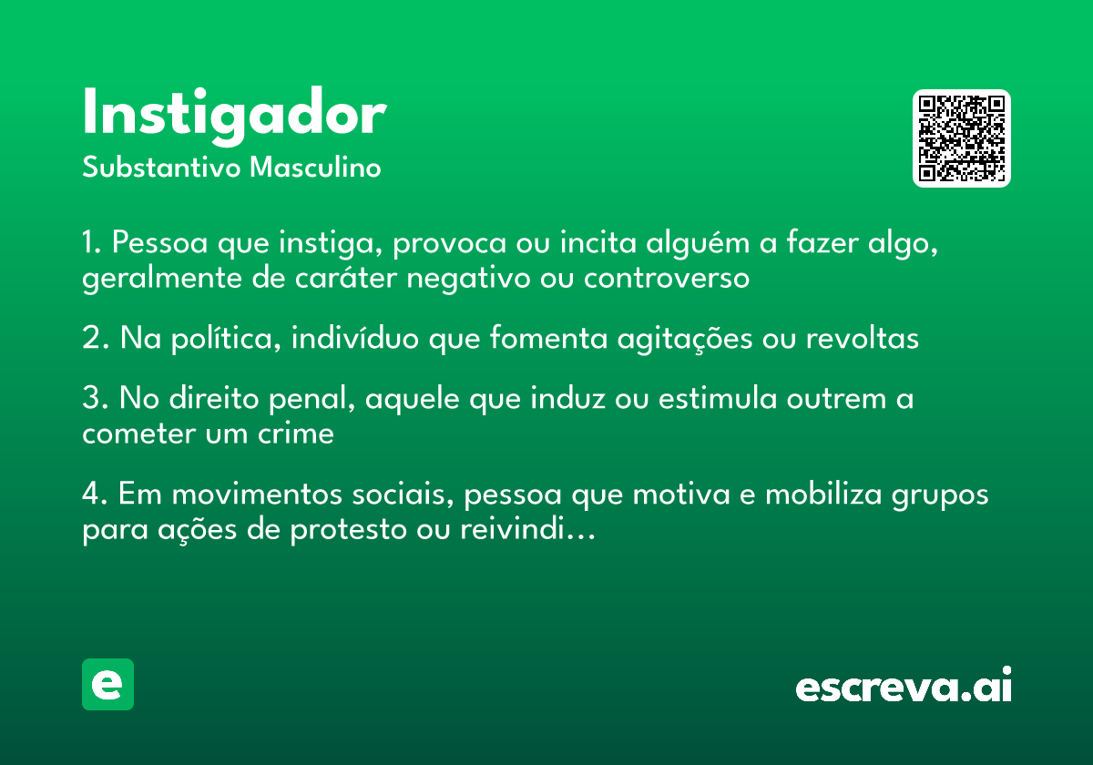 instigador