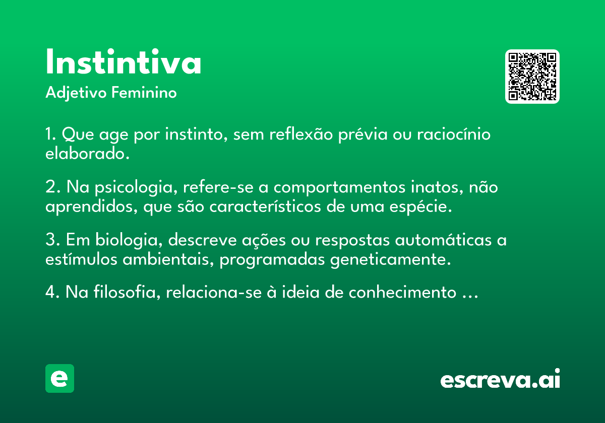 instintiva