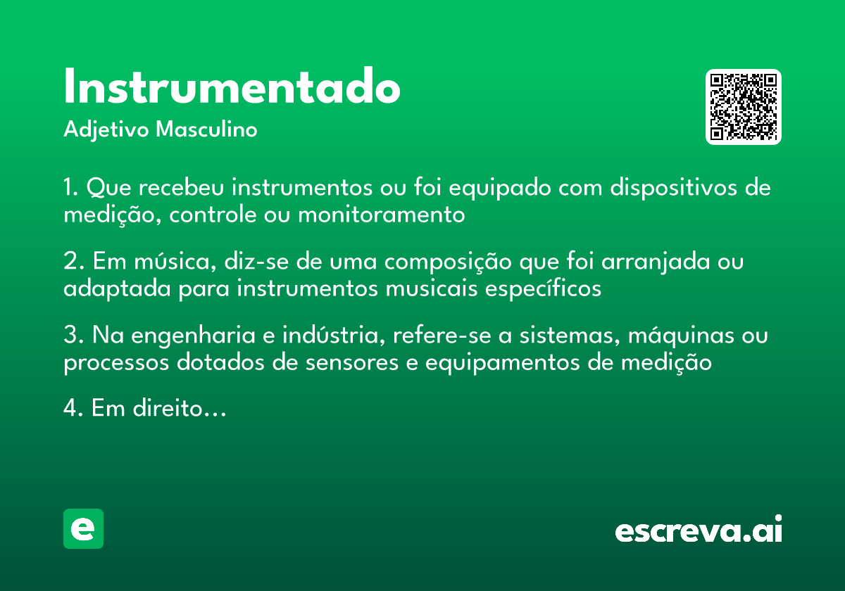 instrumentado