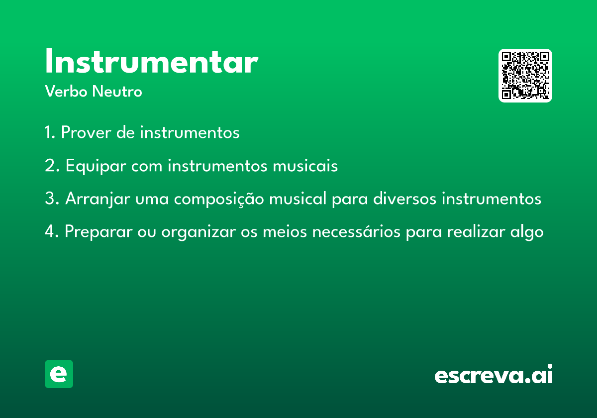 instrumentar