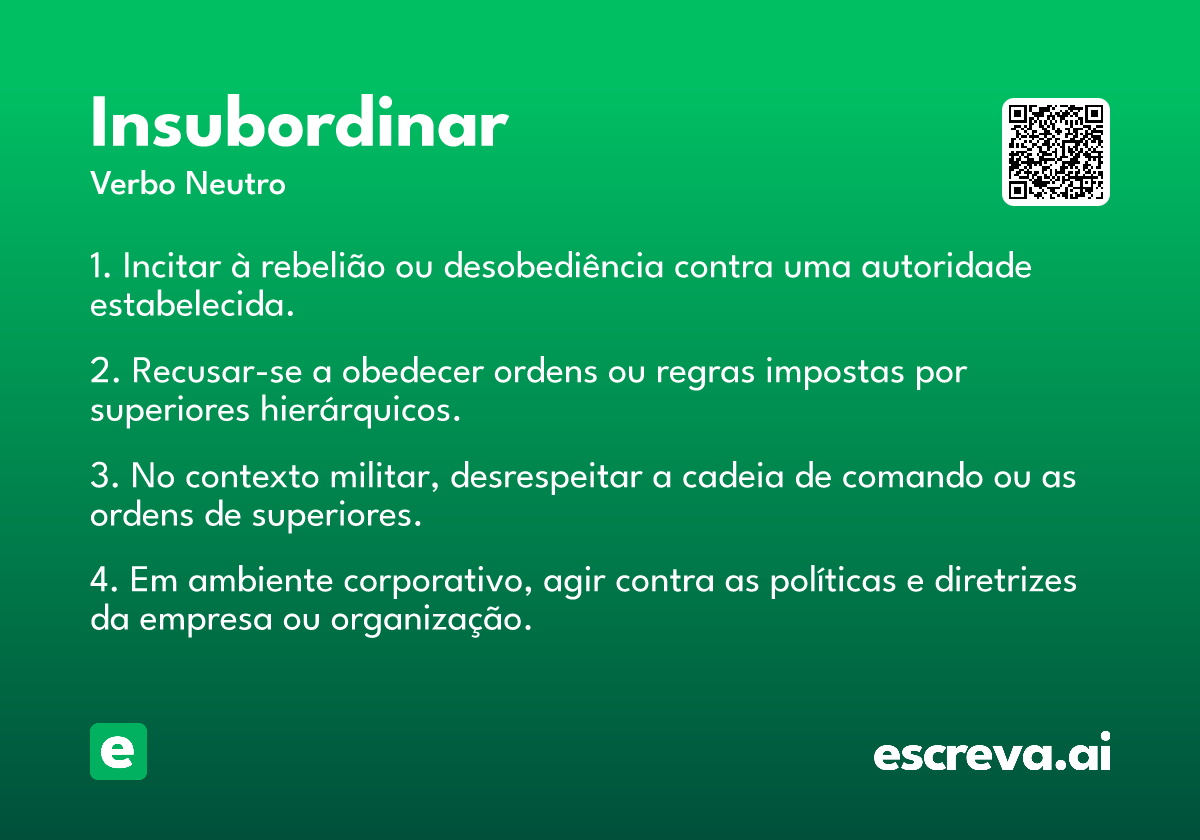 insubordinar