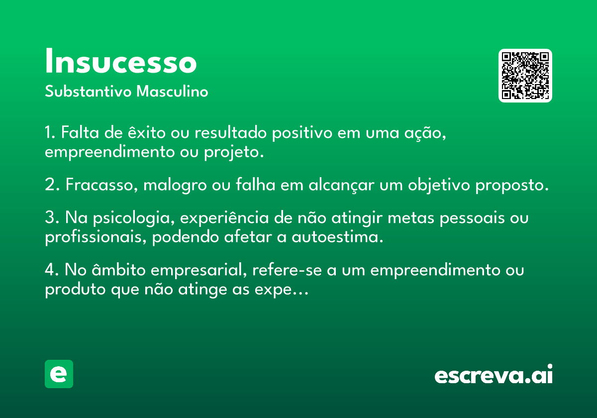 insucesso