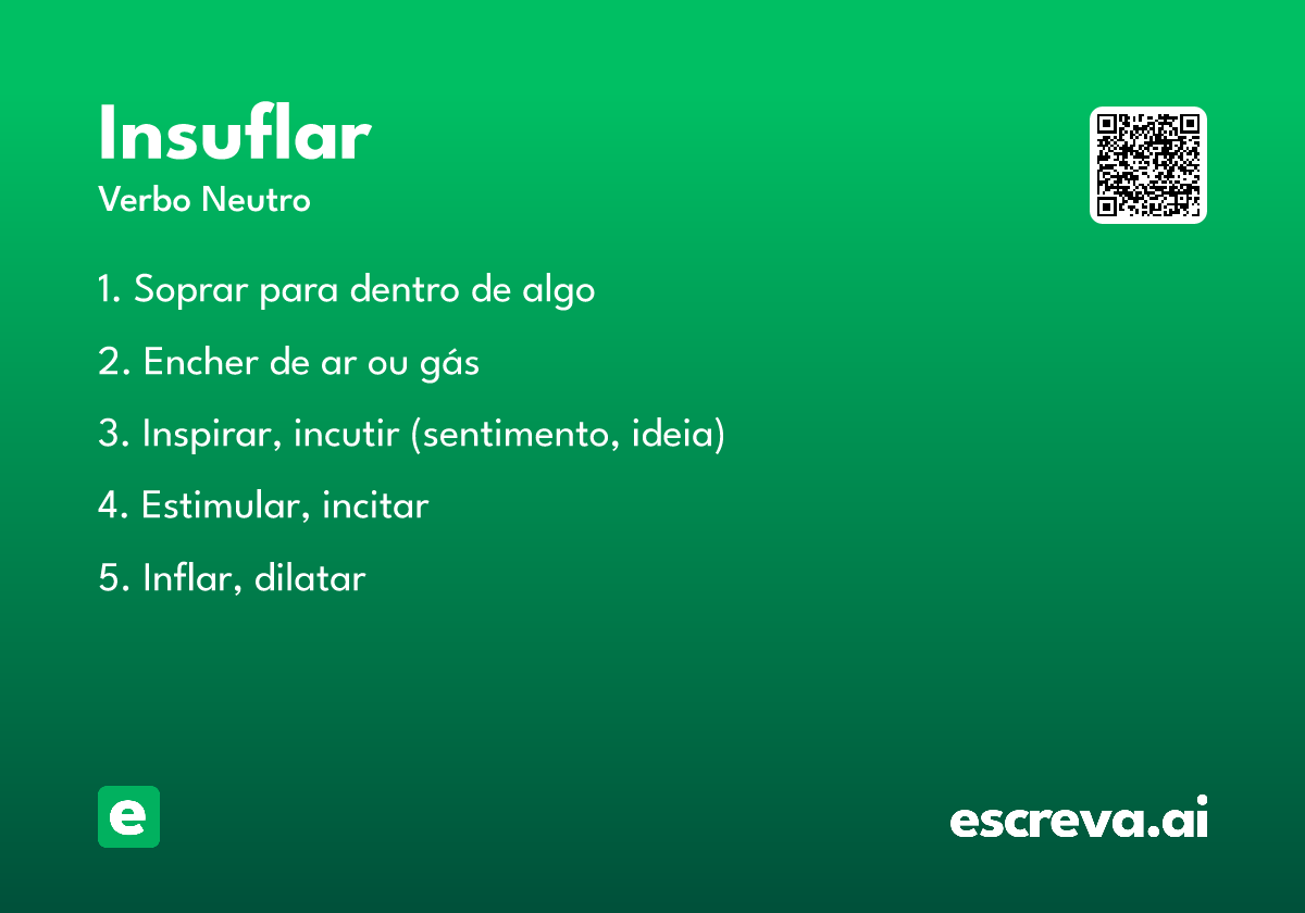 insuflar