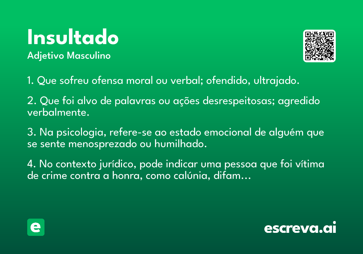 insultado
