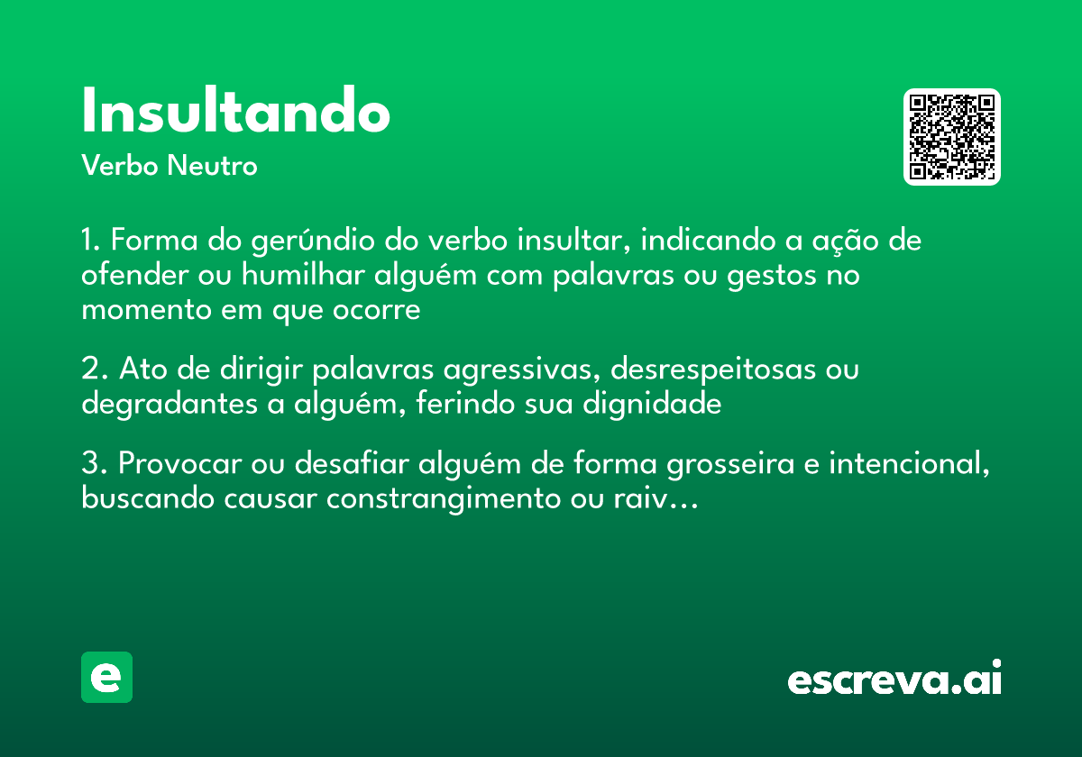 insultando