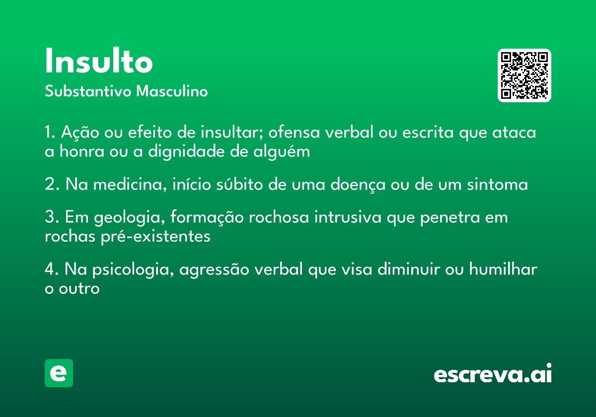 insulto