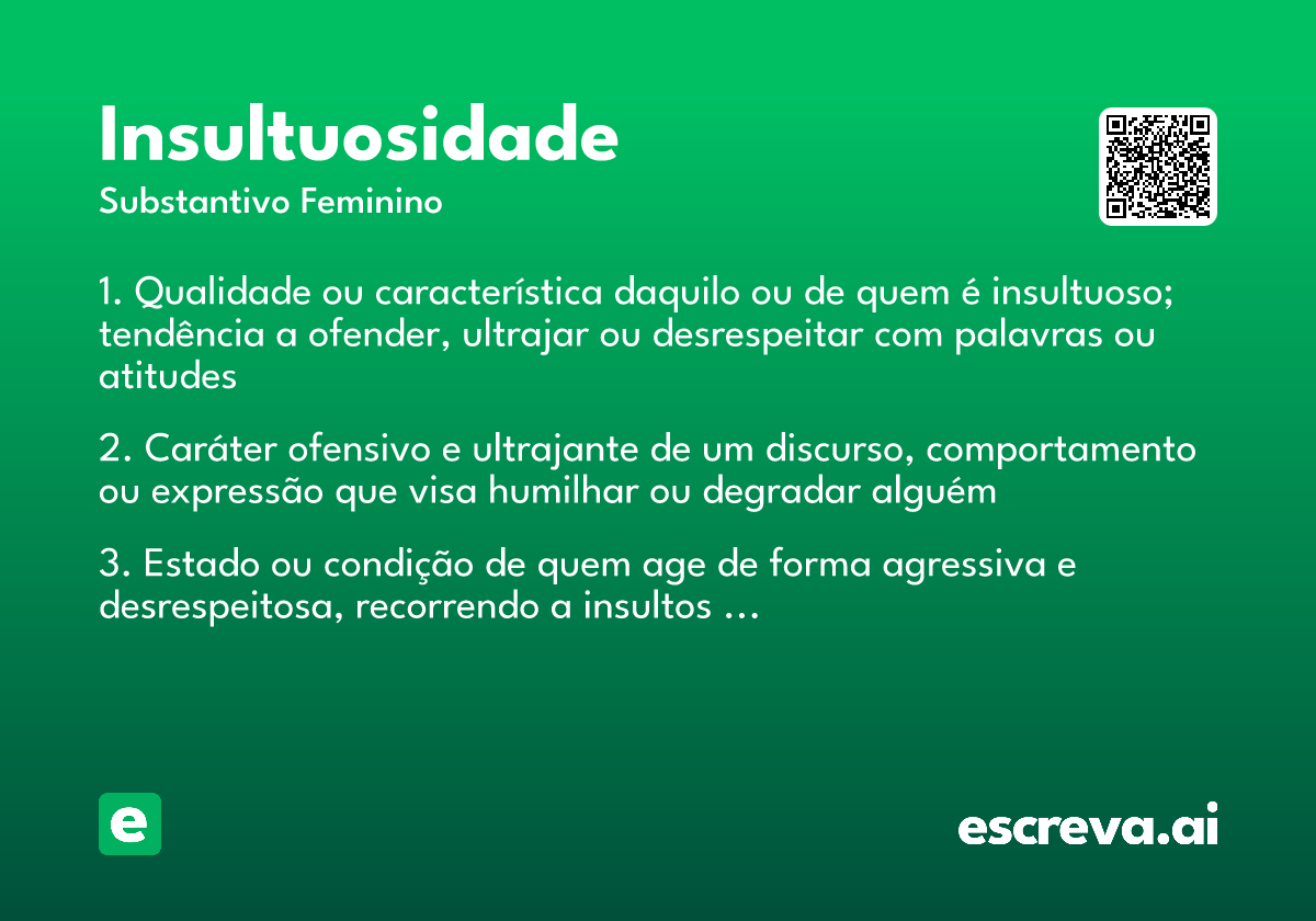 insultuosidade